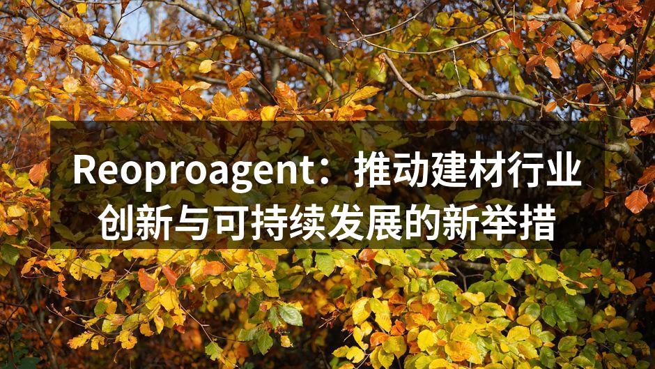 Reoproagent：推动建材行业创新与可持续发展的新举措